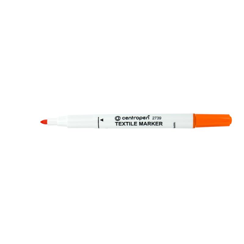 Маркер CENTROPEN Textile 2739/06 2 мм оранжевий